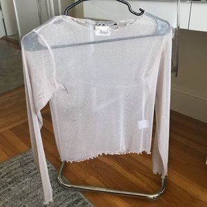 | BRANDY MELVILLE | Brand New See-Thru Top
